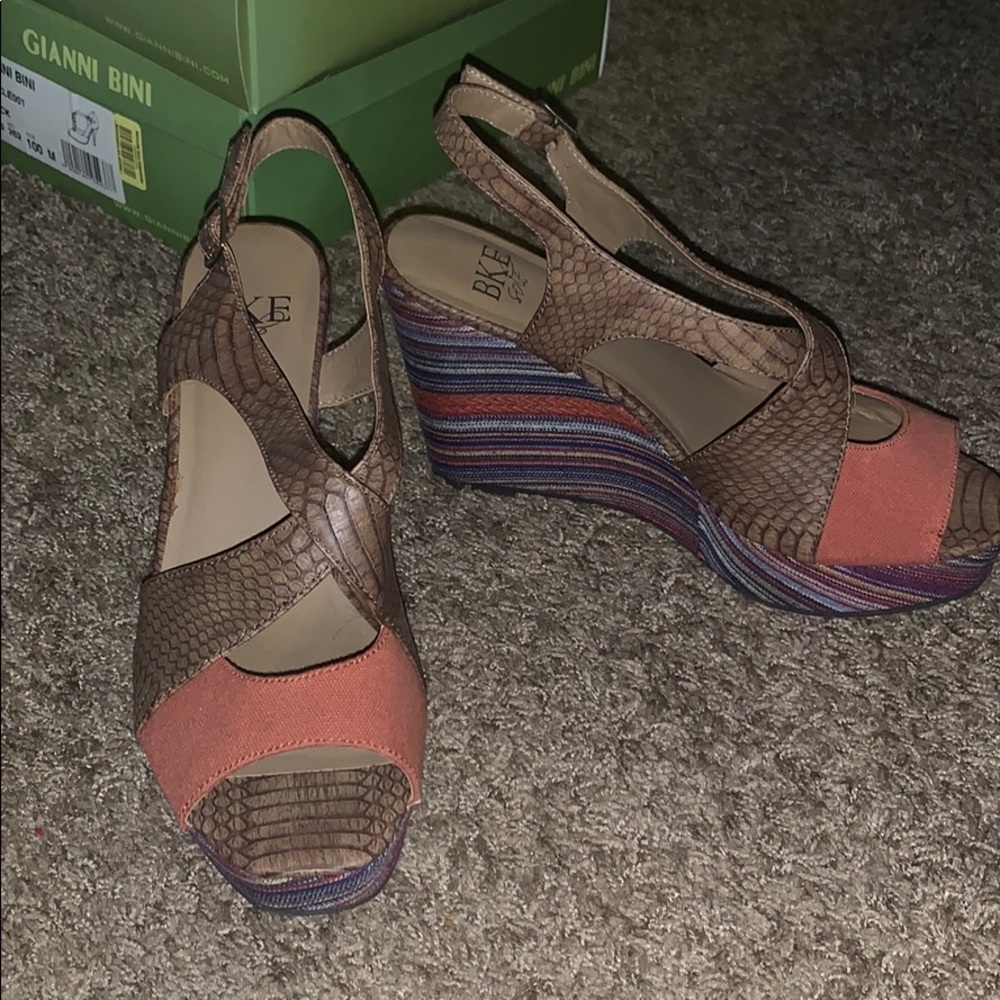 Brand new BKe wedges sizes 10